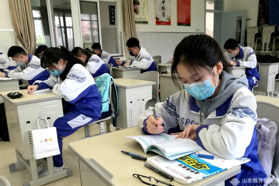 济南中学高三学生开学复课第一天平稳有序 山东教育新闻网