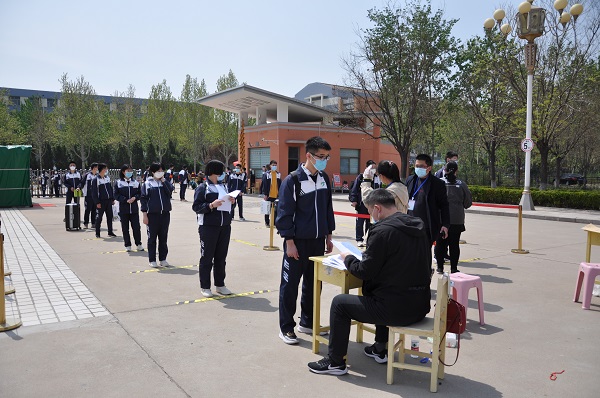 博兴县3所高中2704名毕业生顺利返校